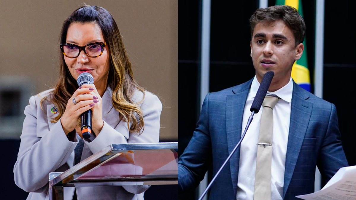 Após suspensão do Discord, Nikolas critica Janja: "Derrubam a plataforma, nunca o criminoso"